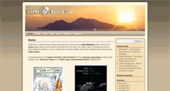 Desktop Screenshot of caprirecords.com